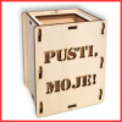 Leseni lončki za pisala